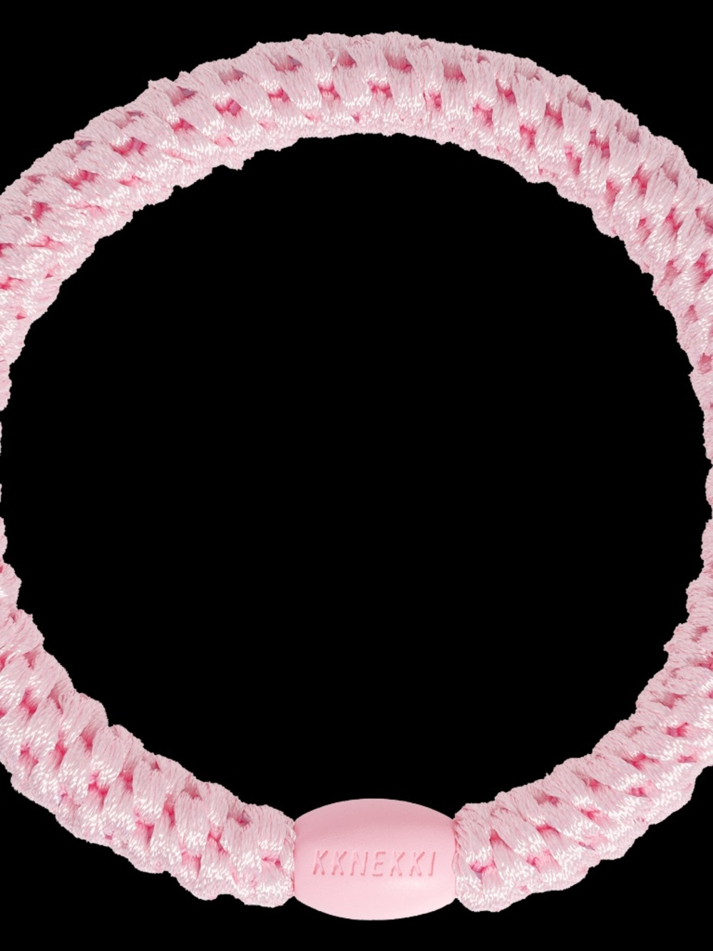 NWT 4-Bundle KKNEKKI Authentic Original Hair Ties Elastics in Fun Pinks - Picture 5 of 5